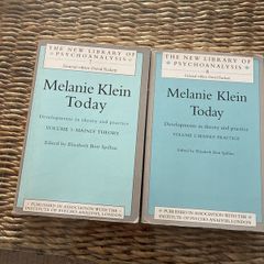 New Library of Psychoanalysis- Melanie Klein, 2 volumes