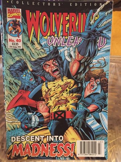15 Marvel Comics Collectors Edition Wolverine Unleashed