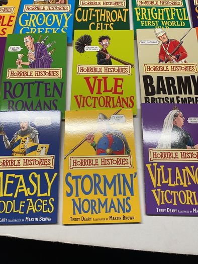 booksBlood-Curdling  set books