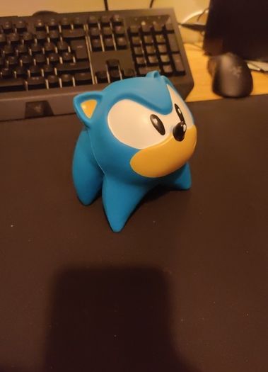 Squashy Sonic the Hedgehog toy