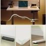 Standing Desk, 80cm Small Height Adjustable Desk with 3 Memory Heights Image 3