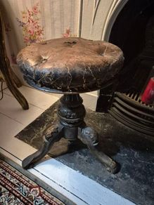 Victorian Rosewood Piano Stool