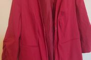 New Red blazer jacket sz 24/26