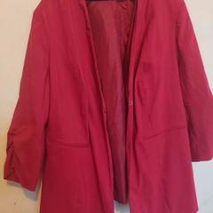 New Red blazer jacket sz 24/26