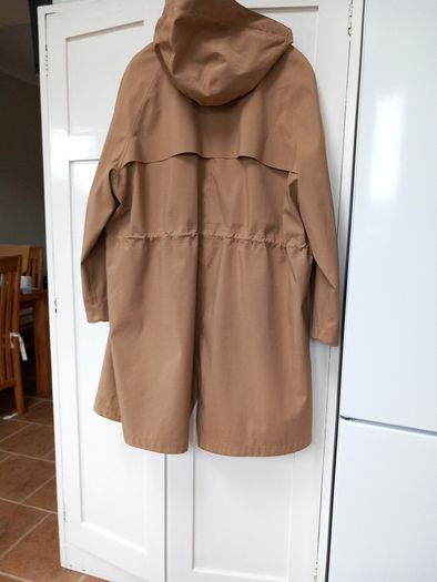 Raincoat Size 22 M&S Tan/Camel