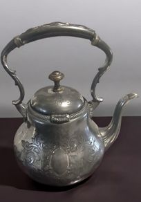 Victorian Silver Plated Tea Kettle by Sturges Bladon and Middleton