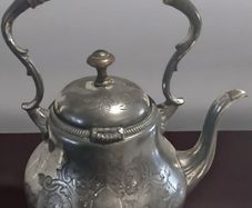 Victorian Silver Plated Tea Kettle by Sturges Bladon and Middleton