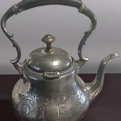 Victorian Silver Plated Tea Kettle by Sturges Bladon and Middleton