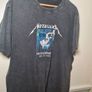 ZARA METALLICA  short sleeve t shirt top Image 7