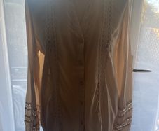 Cream Womens Blouse size 12