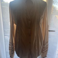 Cream Womens Blouse size 12