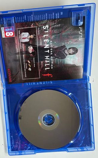 Silent Hill F PS5 game disc