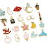 60Pcs Charms for Jewellery Making Assorted Gold Plated Enamel Animal Moon Star Fruit Charm Pendant DIY Necklace Bracelet Earring Crafts (FREE POSTAGE) Image 3