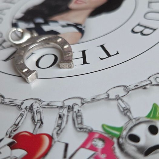 Thomas Sabo horseshoe 925 sterling silver club charm