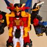 Bandi Power Rangers Deluxe Ninja Steel Megazord Action Figure Image 2