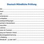 Leaving Cert German Oral Notes Image 2