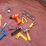 Children play tool kit toys Image 2