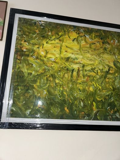 Modern Art print high quality archival Giclee title "Greenways"