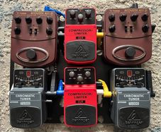 Acoustic Guitar Pedal Board & Wireless System
