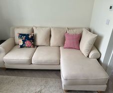 L shape DFS couch