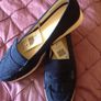 Navy loafers from M&S Image 2