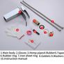 Waterfall Bathroom Taps, Bathroom Sink Monoblock Mixer Faucet Chrome(UK Standard) Basin Cold & Hot Water Chrome Plated Brass Tap Image 7
