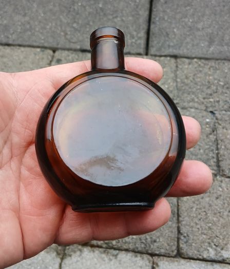 Vintage Tullamore whiskey bottle