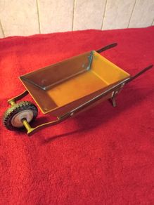 Vintage Copper/brass  Wheelbarrow