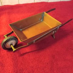 Vintage Copper/brass  Wheelbarrow