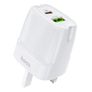 Hoco 2 PORT  USB QUALCOMM 3.0 QUICK Charging Plug Wall Charging For Iphone Samsung Charger Image 4