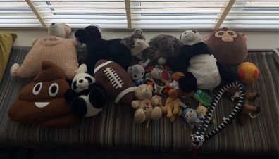 Selection of cuddly toys