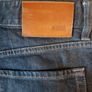 HUGO BOSS Dark Blue Slim-Straight Jeans Image 5