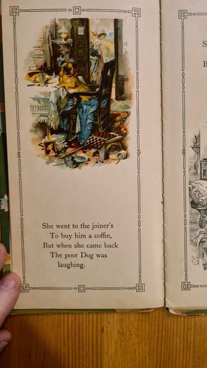 Children's Books. 1x Old Mother Hubbard. 2 X The Gingerbread Man. 3x The Childs Garden Of Verse. By Robert Louis Stevenson Illustrated.