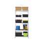 Budget Garage Shelving | 2 Bay Galvanised Image 2