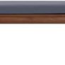 Upholstered Outdoor Bench / 1 Pack Acacia Wood Walnut Brown Capacity 220lb Image 3