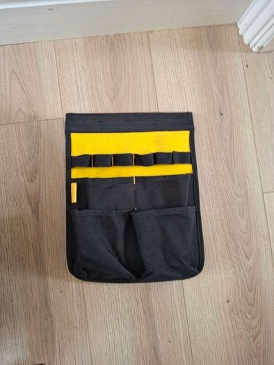 STANLEY STST1-72335 Nylon Tool Backpack, Black/Yellow, 35 x 44 x 16 cm  used