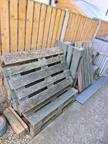 Wood pallets