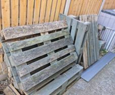 Wood pallets