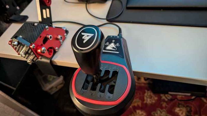 Thrustmaster T248 Set, Handbrake, and H-Shifter