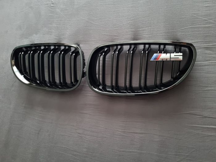 BMW 5 Series E60 E61 Kidney Grilles With M5 Badge Brand New