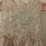Pale pink floral Girls dress age 10-11 Image 3