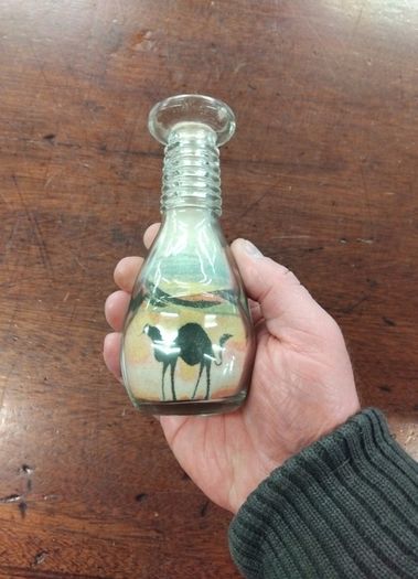 Sand in Bottle Ornament