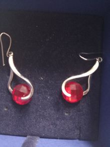 swaroski crystal earrings
