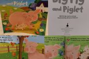 Big Pig And Piglet Story Book