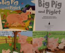 Big Pig And Piglet Story Book