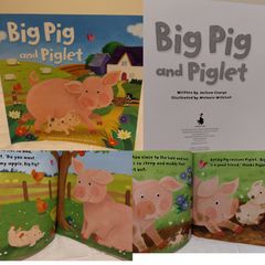 Big Pig And Piglet Story Book