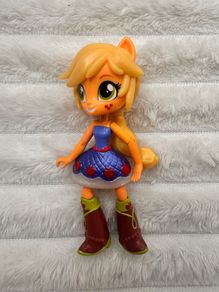 My Little Pony Equestria Girls Minis Fall Formal School Dance Applejack Used Please see photos