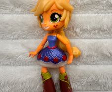My Little Pony Equestria Girls Minis Fall Formal School Dance Applejack Used Please see photos