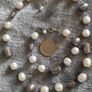 Sterling silver and pearls matching set Image 6