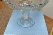 Newbridge Glass Fruit Bowl/ Stand
